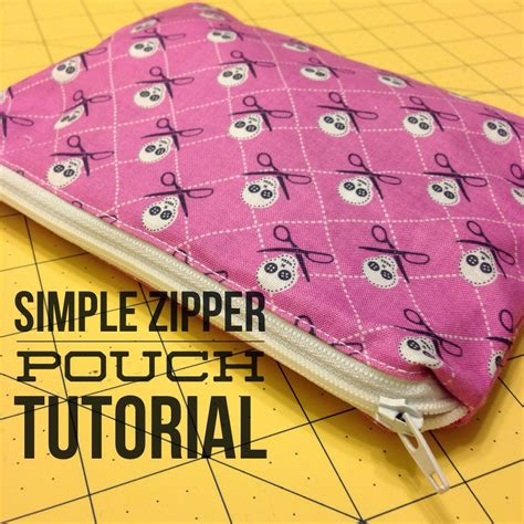 How to Sew a Zipper Pouch: 50 Free Patterns for .